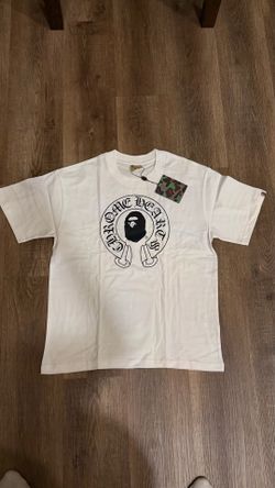 white chrome x bape