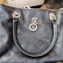 Guess Black Leather Purse