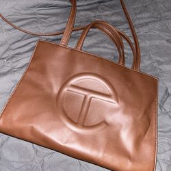 Brown Telfar Bag 