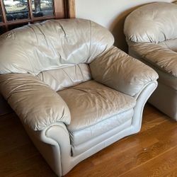 Free Leather Couch Set
