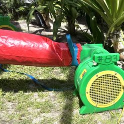 Bounce house Blower 1 horse Power USED,   Heavy Duty Commercial  Grade Excellent Condition 