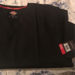 New Dickies Men’s Scrub Top Size L
