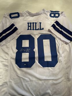 Tony Hill Signed Jersey