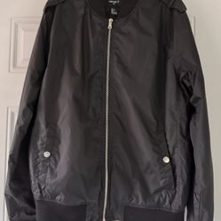 Forever 21 Unisex Polyester Bomb Jacket Size M