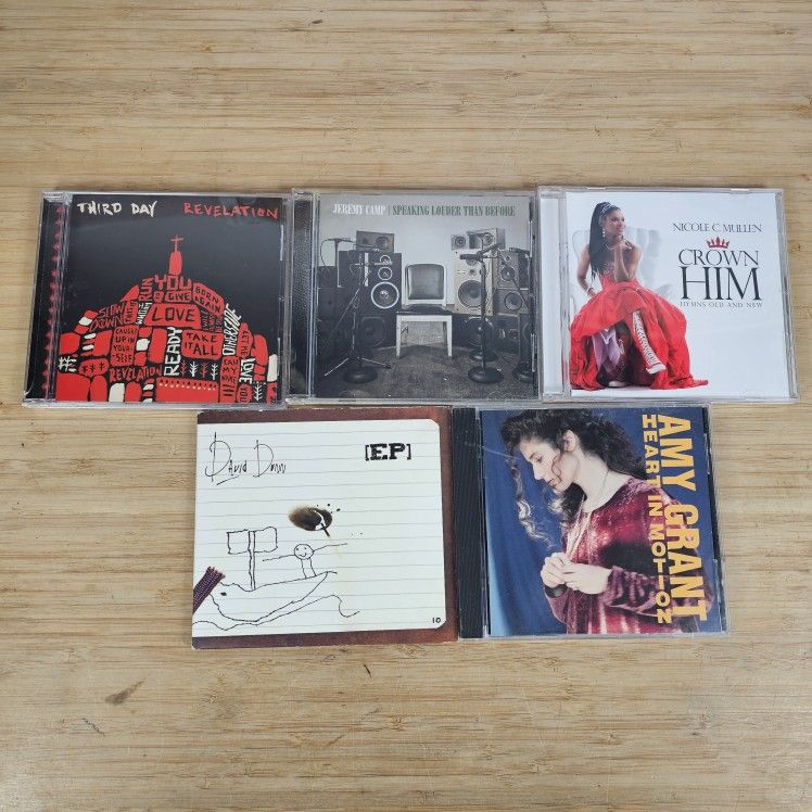 Christian Albums Music Cd Lot Of 5 Amy Grant David Dunn - READY TO SHIP!