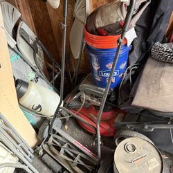 Push Mower, Manual, No Motor