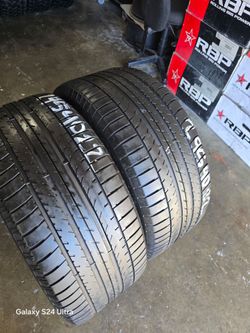 Only 2 used tires 295 40r22 Goodyear $180.00
