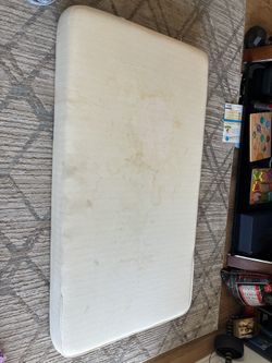 Foam crib mattress