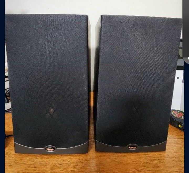 Klipsch RB-61 II Reference Series Bookshelf Loudspeakers, Black (Pair)