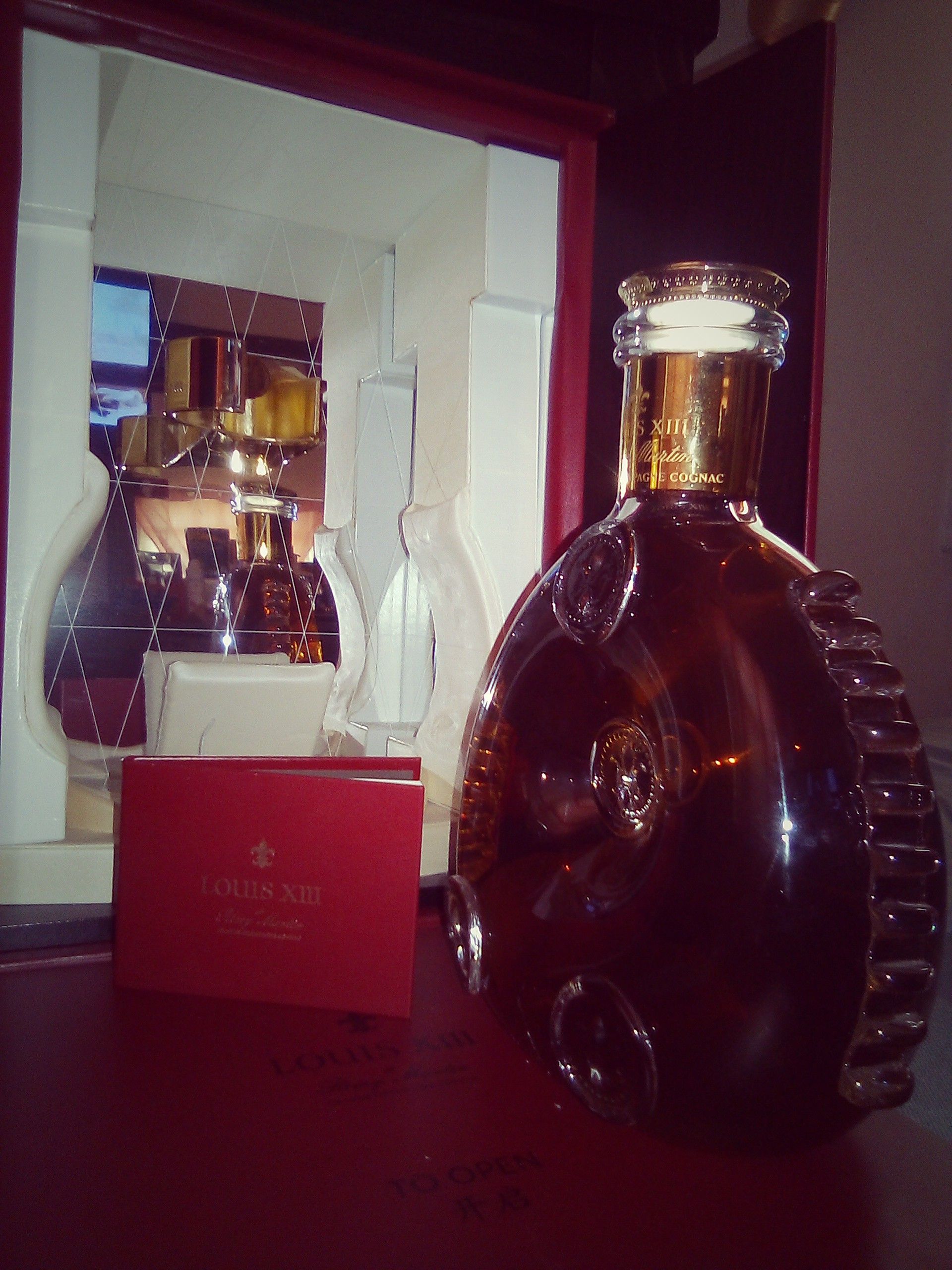 Louis XIII Bottle & Box