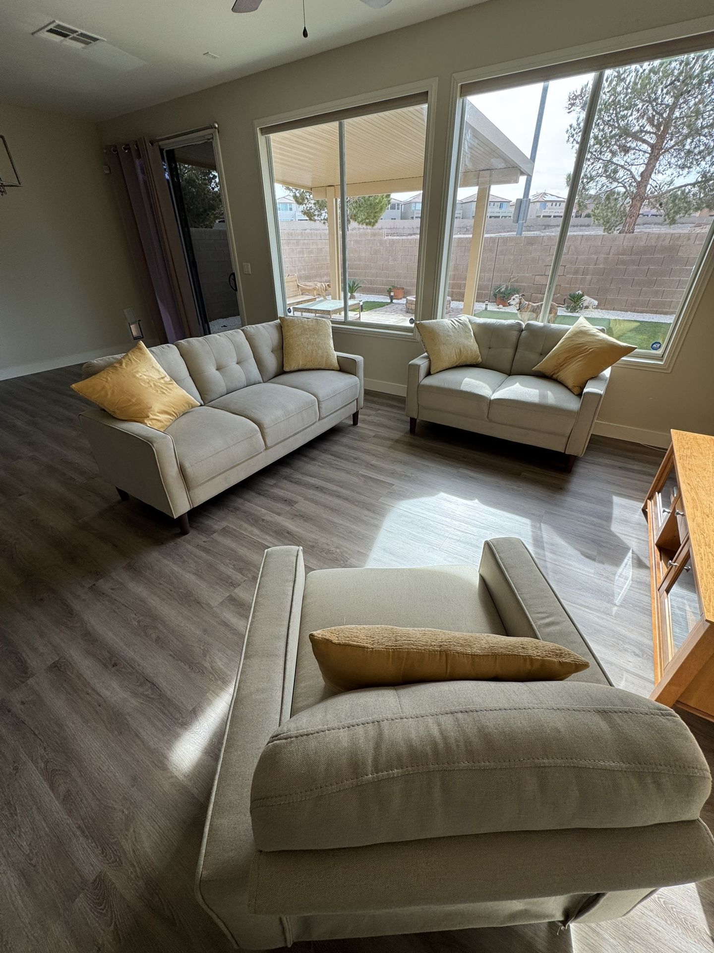 Couch Set Love Seat Arm Chair