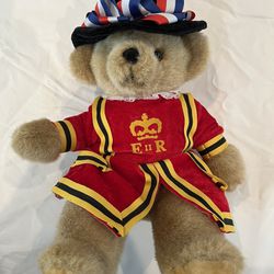 Beefeater Royal Guard Bear Plush Made in England MerryThought 
