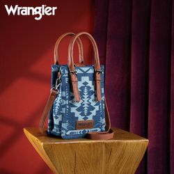 Brand New Wrangler women's Small Denim Handbag