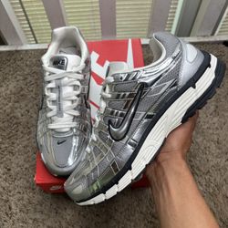 Nike P-6000 Metallic Sliver 