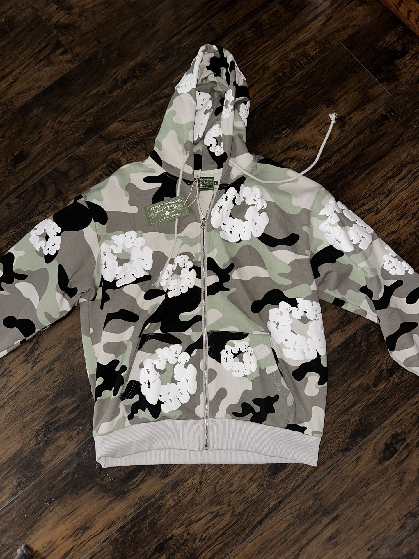 Denim Tears Zip up Hoodie