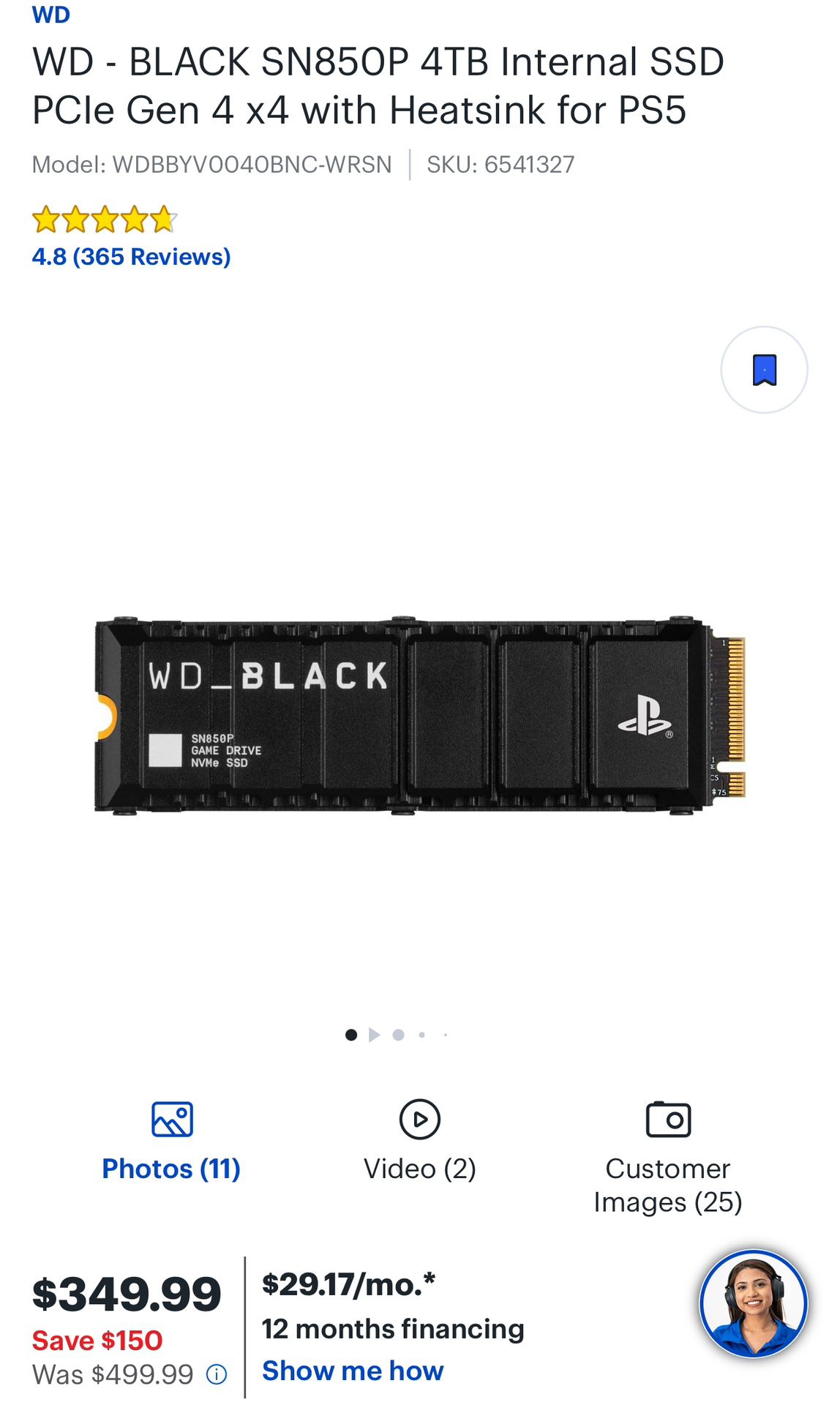 Wd 4tb Internal SSD for PS5