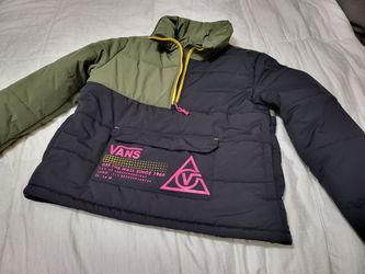 Vans 66 Supply Pullover Puffer MTE Jacket Size XS Women