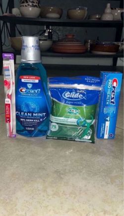 Crest, OralB Glide, Toothbrush