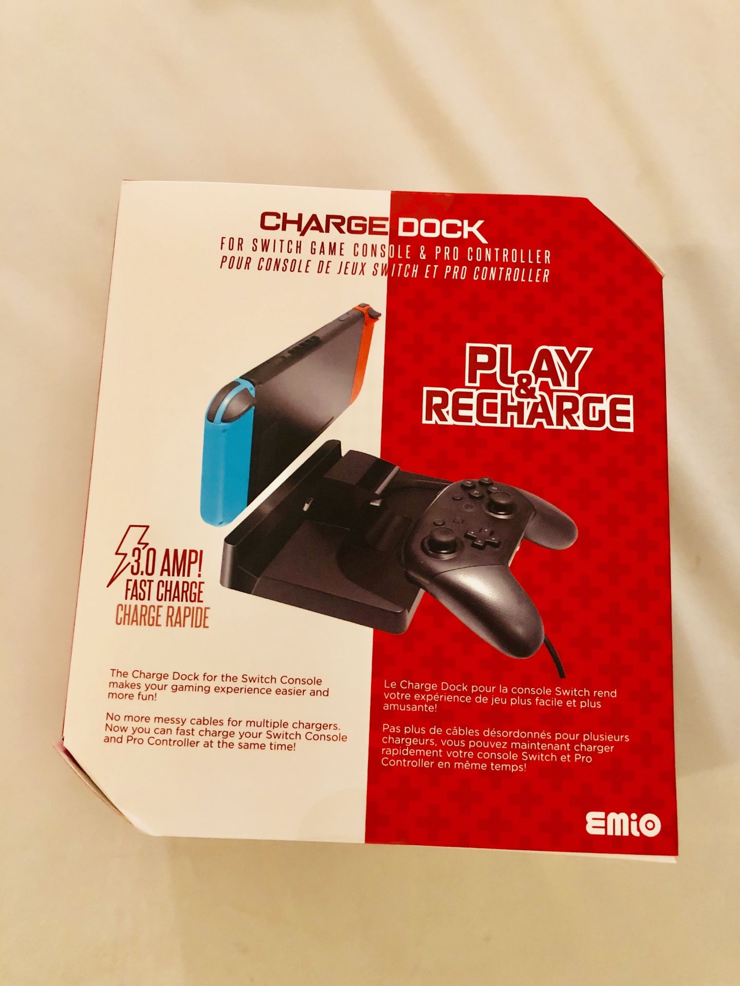 Fast Charge Dock For Nintendo Switch and Pro Controller
