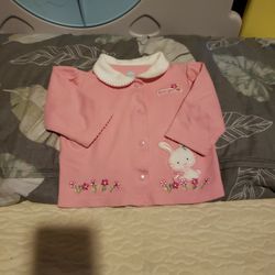 Baby Girl Sweater 6 To 9 Months
