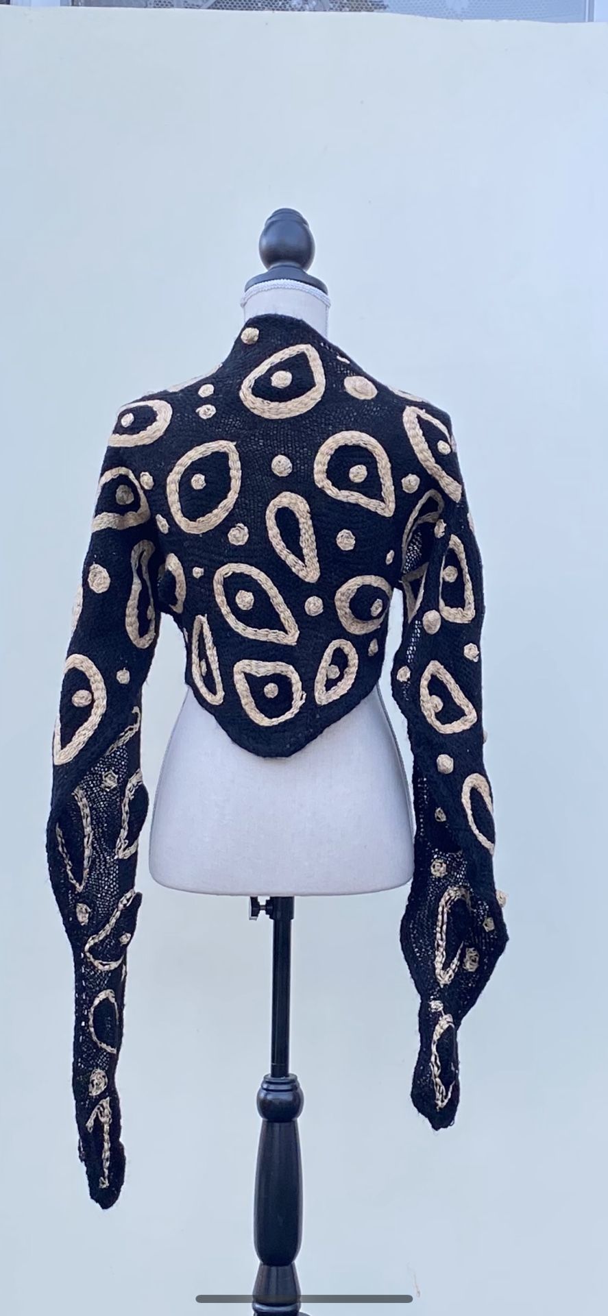 Winter Handmade Shawl,knitting Shawl,Shoulder Shawl,Black And Gold Color Shawl,triangle Shawl,medium Size,made to Order