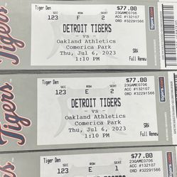 Tigers today Game