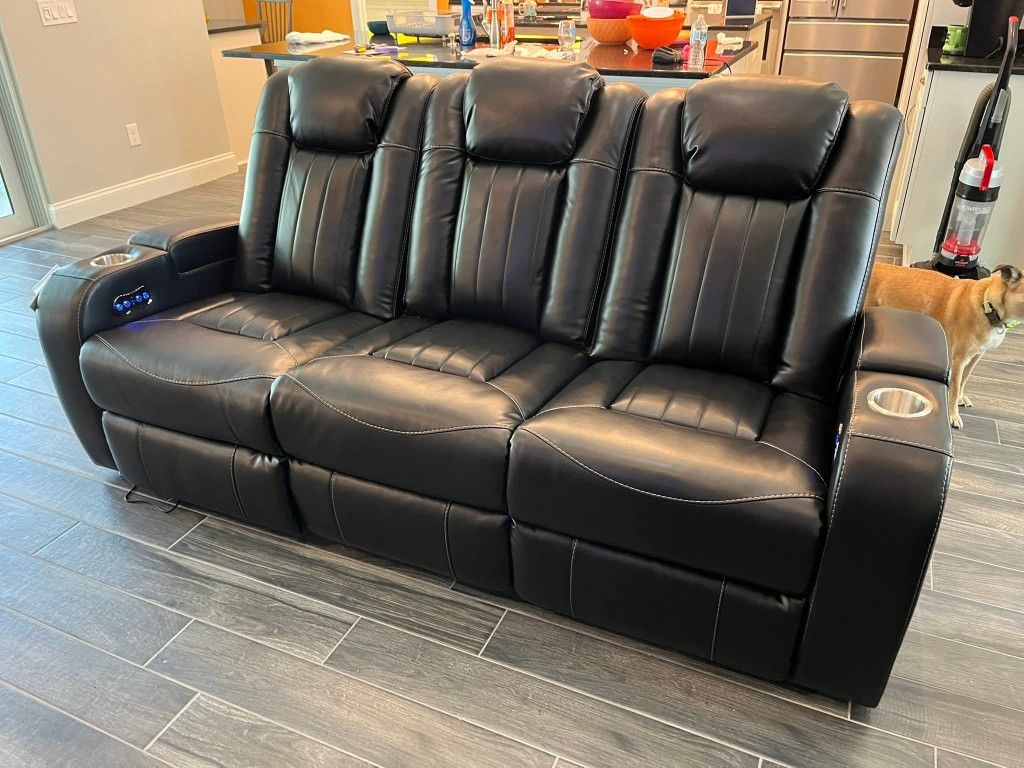 $39 Down Finance Power Reclining Sofa and Loveseat Sectional Sleeper Bedroom Set Queen Bed King Bed Mattres Dining Table 