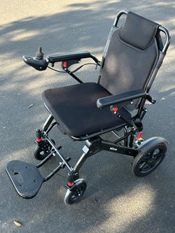 Brand new electric, Wheel Chair lightweight graphite worth $900