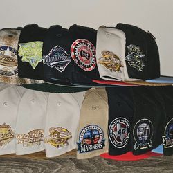 New Era fitted side patches 7 1/8 7 1/4 7 3/8