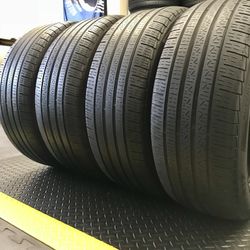 225 50 17 Pirelli CINTURATO P7 A/S RFT  225/50/17 Used Tires 225 50 17