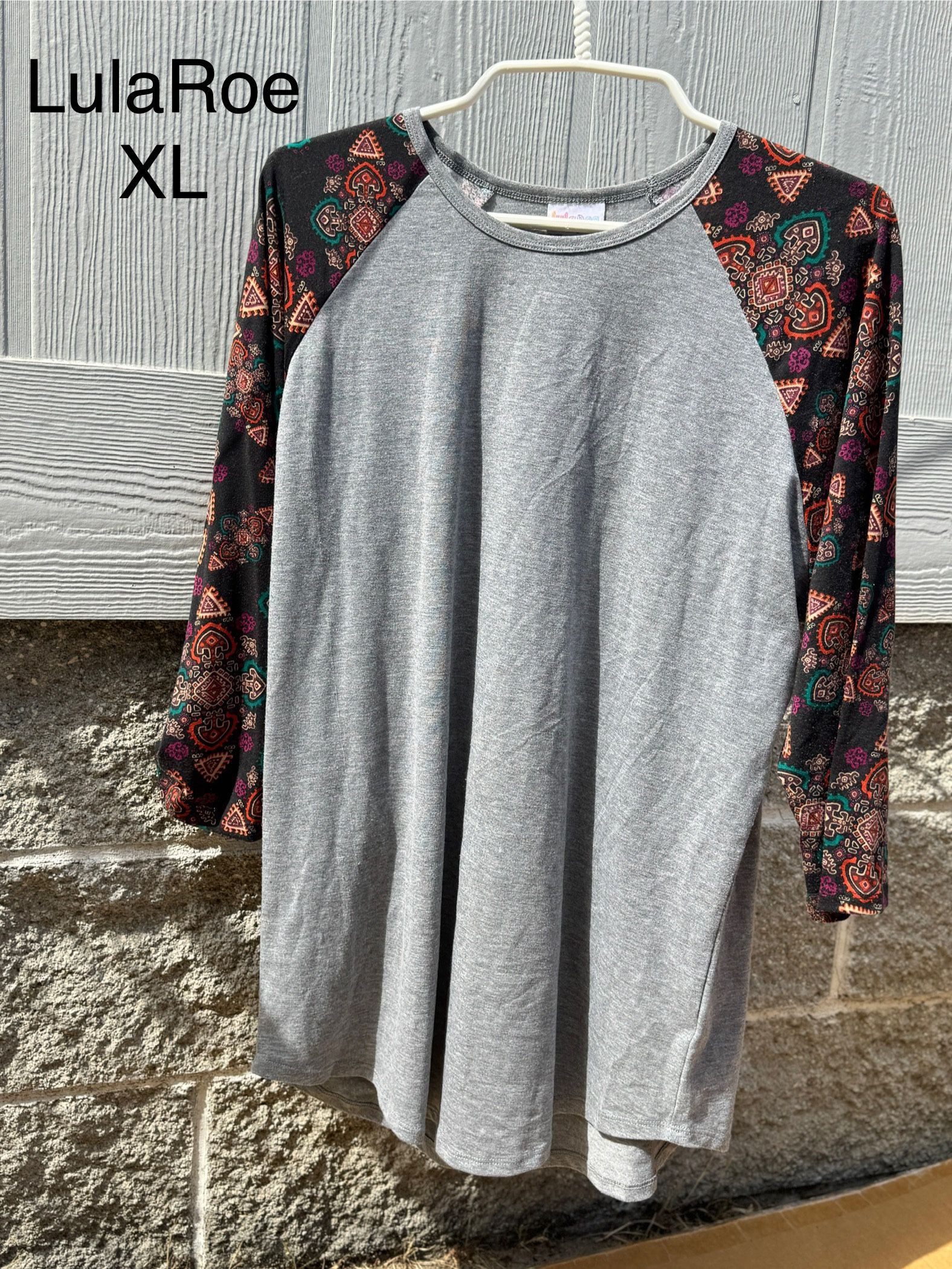 Lula Roe 3/4 Sleeve Tee