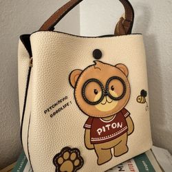 Light brown cute handbag