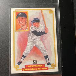 Mickey Mantle Grand Champions Card