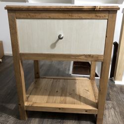 Handmade Custom Side Table / Night Stand , End Table