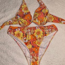 4X Floral Bikini