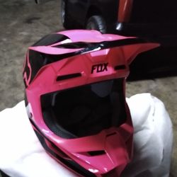 Pink Fox Helmet Like New