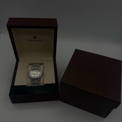 Diamond-Set Watch with Box