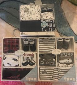 Baby 5 pc Onesie Sets