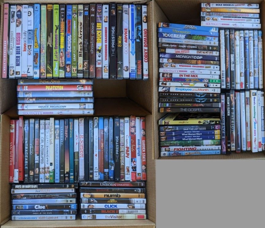 80 Cent DVDs - Over 100 Available!