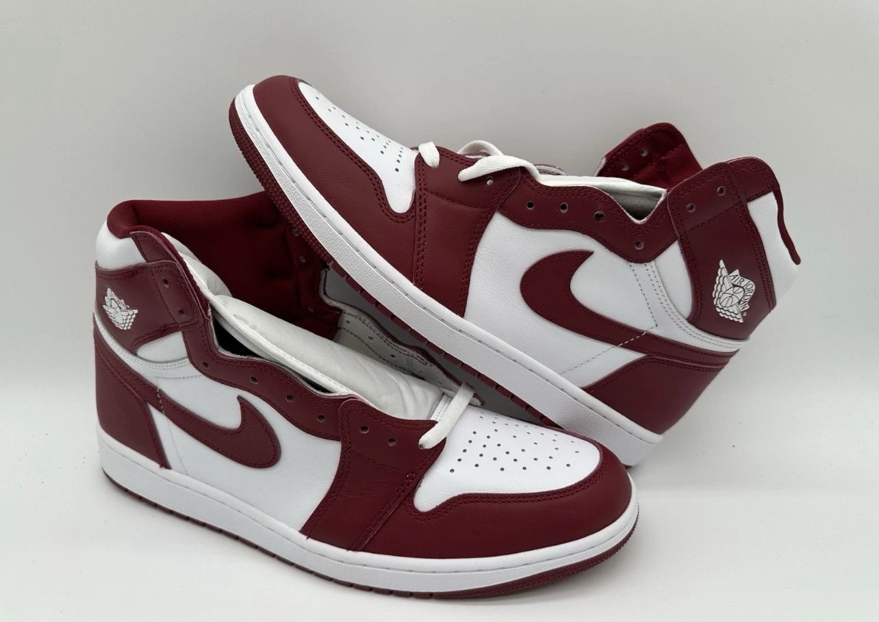 Nike Air Jordan Retro High OG White/Team Red Men's Size