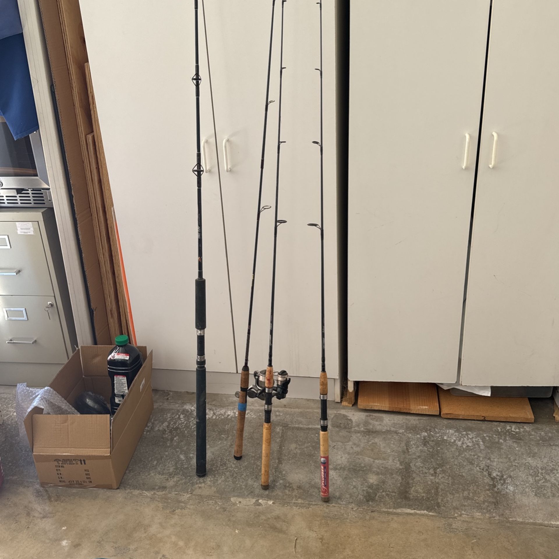 Fishing Rods - 4 Of Them 