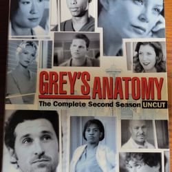 Grey's Anatomy Season 2 UNCUT - 6 DVD Set