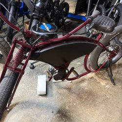 Custom stretch cruiser, mid drive, bring your own battery