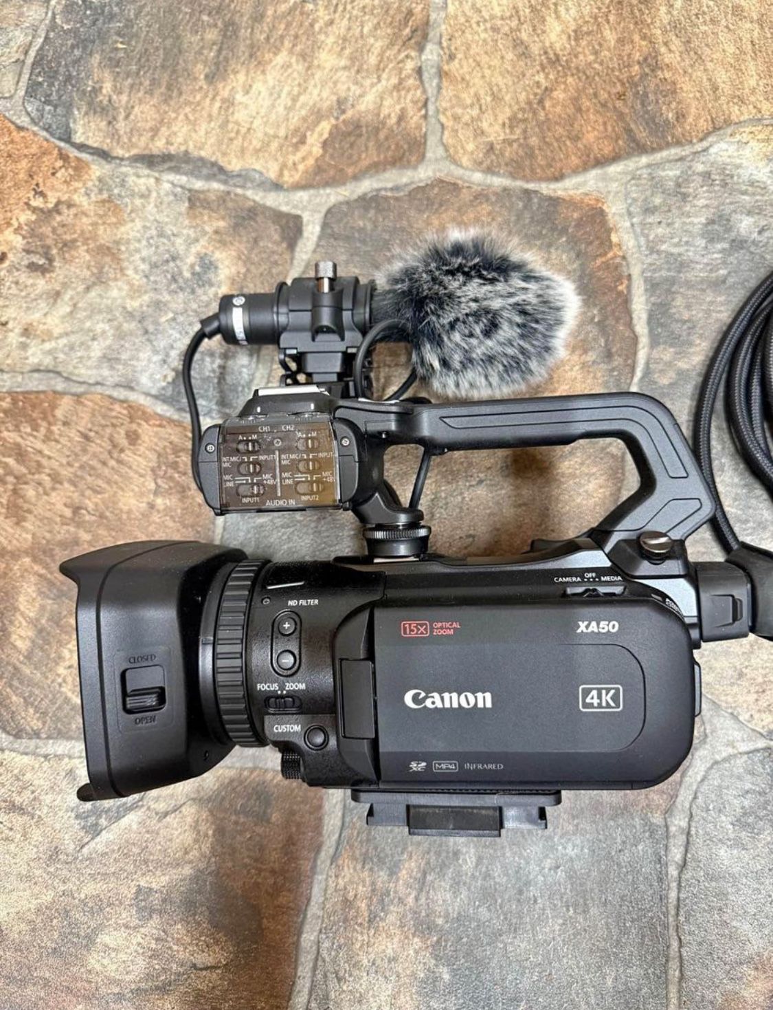 Canon  XA50 video camera