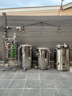 Homebrew  Complete 20-Gallon HERMS Brewing System — Never Used