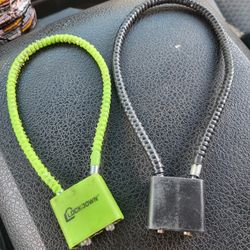 2 GUN LOCKS WITH KEYS 