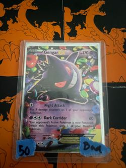 Gengar Ex Pokemon card