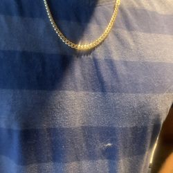 (MA3) Men's 10k Yellow Gold 22 Grams Cuban Link 6.2 mm Chain/Necklace 22"