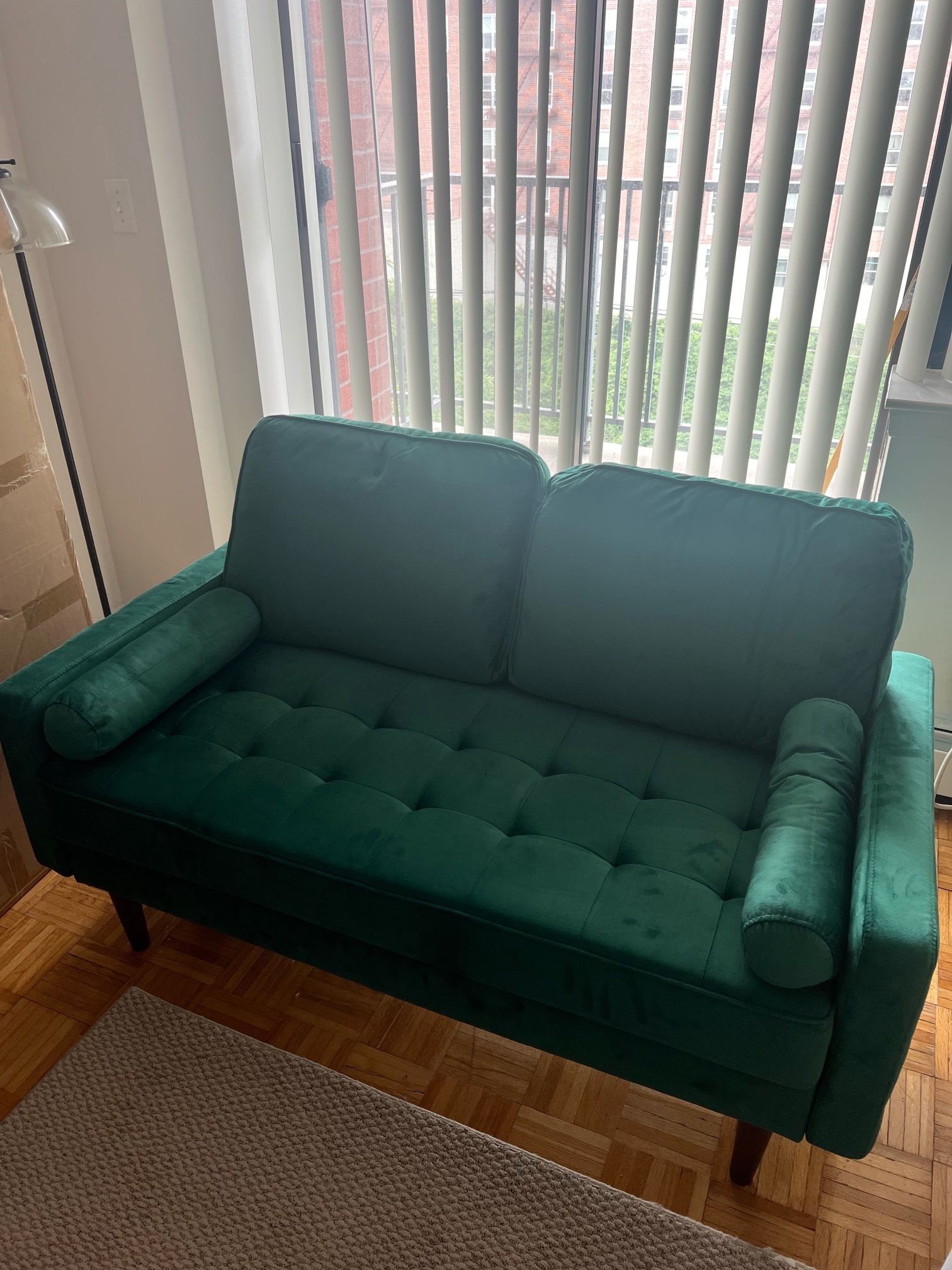 NEW Loveseat (Price Negotiable) With Original Box and Instructions 57 Inches