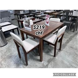 Thanksgiving 5 Piece Dining Table Set  // Limited Time Offer 